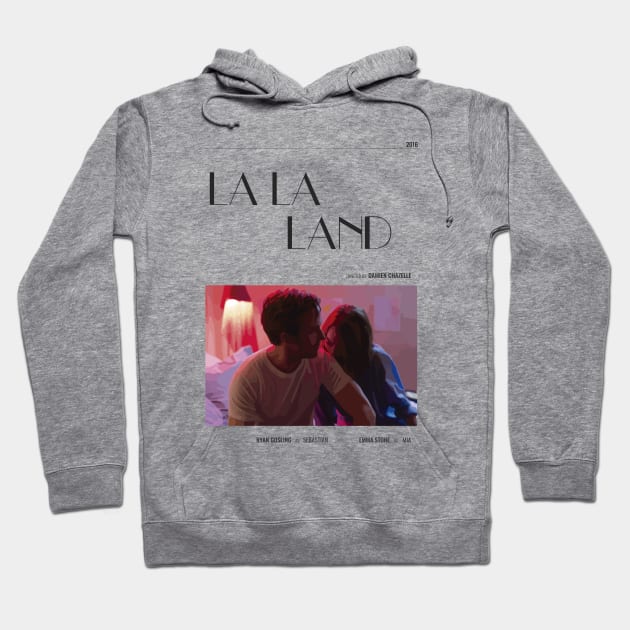 La La Land - Movie Poster - Damien Chazelle Hoodie by studiofrivolo